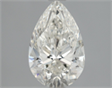 Natural Diamond 1.50 Carats, Pear with  Cut, I Color, SI2 Clarity and Certified by IGI