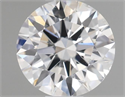 Natural Diamond 0.47 Carats, Round with Excellent Cut, D Color, SI2 Clarity and Certified by GIA