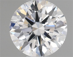 Picture of Natural Diamond 0.47 Carats, Round with Excellent Cut, D Color, SI2 Clarity and Certified by GIA