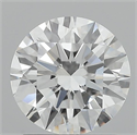 Natural Diamond 1.60 Carats, Round with Excellent Cut, E Color, VS1 Clarity and Certified by GIA