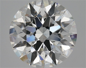 Picture of Natural Diamond 2.40 Carats, Round with Excellent Cut, E Color, SI1 Clarity and Certified by GIA