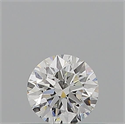 Natural Diamond 0.40 Carats, Round with Excellent Cut, G Color, SI1 Clarity and Certified by GIA