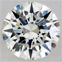 Natural Diamond 0.40 Carats, Round with Excellent Cut, I Color, SI1 Clarity and Certified by GIA