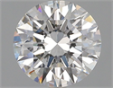 Natural Diamond 2.02 Carats, Round with Excellent Cut, D Color, VVS1 Clarity and Certified by GIA