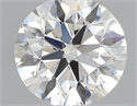 Natural Diamond 0.40 Carats, Round with Excellent Cut, G Color, SI1 Clarity and Certified by GIA