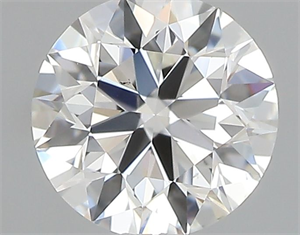 Picture of Natural Diamond 0.40 Carats, Round with Excellent Cut, G Color, SI1 Clarity and Certified by GIA