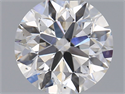 Natural Diamond 0.50 Carats, Round with Excellent Cut, I Color, SI1 Clarity and Certified by GIA