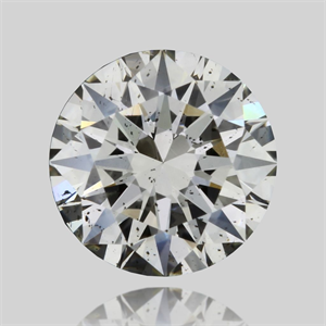 Picture of Natural Diamond 0.51 Carats, Round with Excellent Cut, I Color, SI1 Clarity and Certified by GIA