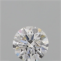 Natural Diamond 0.40 Carats, Round with Very Good Cut, D Color, VS2 Clarity and Certified by GIA