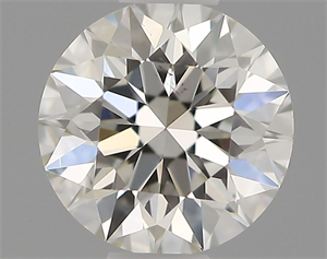 Picture of Natural Diamond 0.40 Carats, Round with Excellent Cut, H Color, VS2 Clarity and Certified by IGI