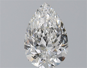 Picture of Natural Diamond 3.01 Carats, Pear with  Cut, F Color, SI2 Clarity and Certified by GIA