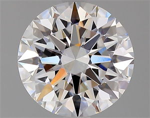 Picture of Natural Diamond 2.05 Carats, Round with Excellent Cut, D Color, VVS1 Clarity and Certified by GIA