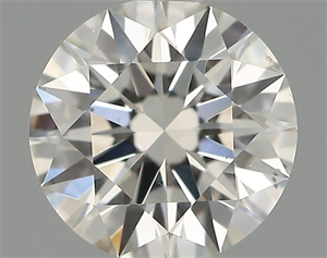 Picture of Natural Diamond 0.40 Carats, Round with Excellent Cut, H Color, VS2 Clarity and Certified by IGI