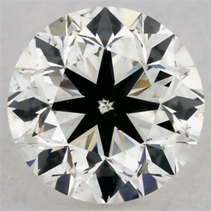 Picture of Natural Diamond 0.45 Carats, Round with Very Good Cut, K Color, SI1 Clarity and Certified by GIA