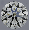 Natural Diamond 0.50 Carats, Round with Very Good Cut, J Color, VVS2 Clarity and Certified by GIA