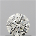 Natural Diamond 0.40 Carats, Round with Excellent Cut, I Color, VS2 Clarity and Certified by IGI