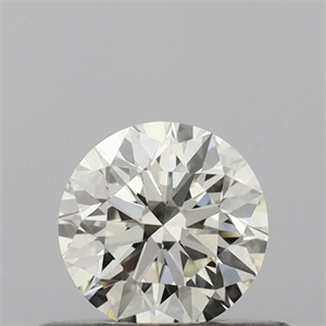 Picture of Natural Diamond 0.40 Carats, Round with Excellent Cut, I Color, VS2 Clarity and Certified by IGI