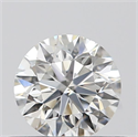 Natural Diamond 0.41 Carats, Round with Excellent Cut, G Color, SI1 Clarity and Certified by GIA