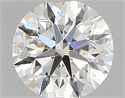 Natural Diamond 0.40 Carats, Round with Excellent Cut, G Color, SI1 Clarity and Certified by GIA