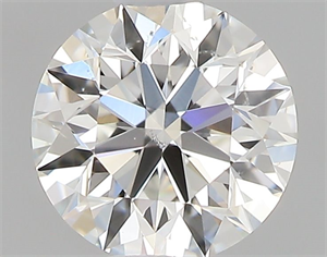 Picture of Natural Diamond 0.40 Carats, Round with Excellent Cut, G Color, SI1 Clarity and Certified by GIA