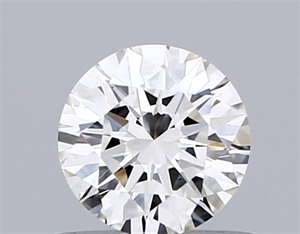 Picture of Natural Diamond 0.50 Carats, Round with Excellent Cut, I Color, VS2 Clarity and Certified by GIA