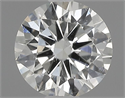 Natural Diamond 0.40 Carats, Round with Very Good Cut, J Color, SI2 Clarity and Certified by GIA