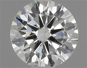 Picture of Natural Diamond 0.40 Carats, Round with Very Good Cut, J Color, SI2 Clarity and Certified by GIA