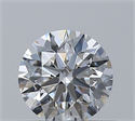 Natural Diamond 0.40 Carats, Round with Excellent Cut, E Color, SI1 Clarity and Certified by GIA