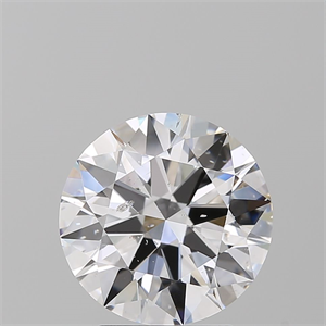 Picture of Natural Diamond 3.06 Carats, Round with Excellent Cut, D Color, SI2 Clarity and Certified by GIA