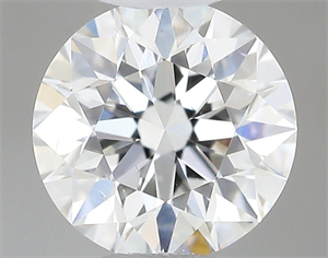 Picture of Natural Diamond 0.40 Carats, Round with Very Good Cut, G Color, SI1 Clarity and Certified by GIA