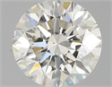 Natural Diamond 0.50 Carats, Round with Excellent Cut, J Color, SI1 Clarity and Certified by GIA