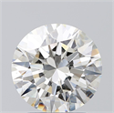 Natural Diamond 2.03 Carats, Round with Excellent Cut, I Color, SI1 Clarity and Certified by GIA