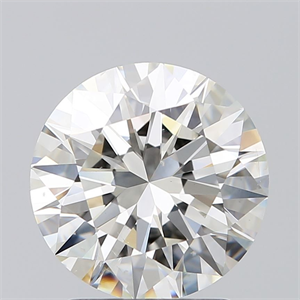 Picture of Natural Diamond 2.03 Carats, Round with Excellent Cut, I Color, SI1 Clarity and Certified by GIA