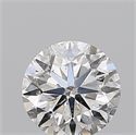 Natural Diamond 0.60 Carats, Round with Very Good Cut, E Color, I1 Clarity and Certified by GIA