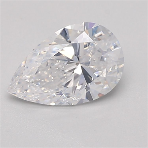 Picture of Natural Diamond 1.01 Carats, Pear with  Cut, D Color, SI2 Clarity and Certified by GIA