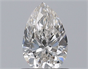 Natural Diamond 0.70 Carats, Pear with  Cut, H Color, VS2 Clarity and Certified by GIA