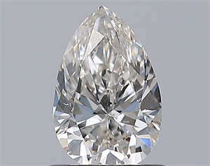 Picture of Natural Diamond 0.70 Carats, Pear with  Cut, H Color, VS2 Clarity and Certified by GIA