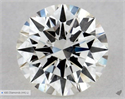 Natural Diamond 0.50 Carats, Round with Excellent Cut, J Color, SI2 Clarity and Certified by GIA