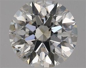 Picture of Natural Diamond 0.50 Carats, Round with Excellent Cut, H Color, SI2 Clarity and Certified by GIA