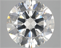 Natural Diamond 7.05 Carats, Round with Excellent Cut, J Color, VS2 Clarity and Certified by GIA