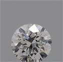 Natural Diamond 0.40 Carats, Round with Excellent Cut, I Color, SI1 Clarity and Certified by GIA