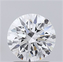 Natural Diamond 1.51 Carats, Round with Excellent Cut, D Color, VS1 Clarity and Certified by GIA