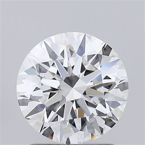 Picture of Natural Diamond 1.51 Carats, Round with Excellent Cut, D Color, VS1 Clarity and Certified by GIA