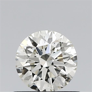 Picture of Natural Diamond 0.60 Carats, Round with Excellent Cut, K Color, VS2 Clarity and Certified by IGI