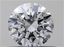 Natural Diamond 0.40 Carats, Round with Excellent Cut, D Color, VS2 Clarity and Certified by GIA