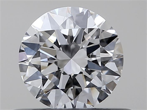 Picture of Natural Diamond 0.40 Carats, Round with Excellent Cut, D Color, VS2 Clarity and Certified by GIA