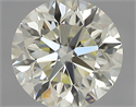 Natural Diamond 0.40 Carats, Round with Very Good Cut, K Color, VVS2 Clarity and Certified by IGI