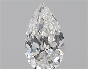 Picture of Natural Diamond 0.72 Carats, Pear with  Cut, E Color, SI1 Clarity and Certified by GIA