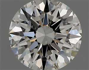 Picture of Natural Diamond 0.44 Carats, Round with Excellent Cut, J Color, VS1 Clarity and Certified by GIA