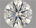 Natural Diamond 0.51 Carats, Round with Excellent Cut, K Color, VS1 Clarity and Certified by GIA